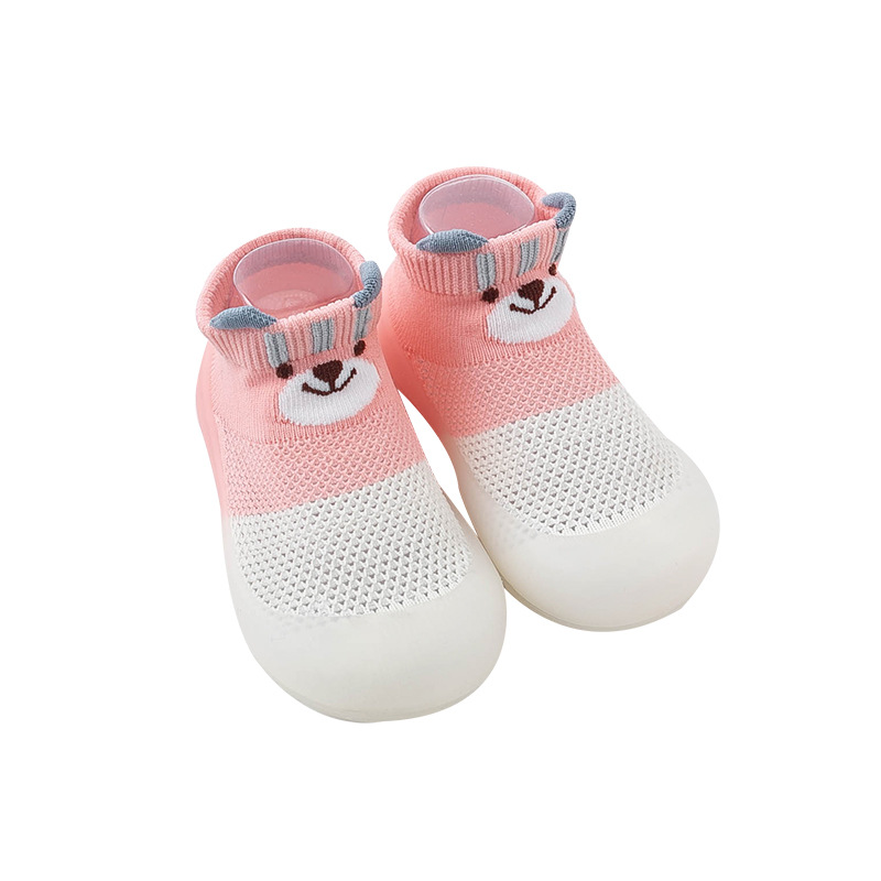 Summer Baby Breathable Mesh Socks Shoes Indoor and Outdoor Baby Soft Sole Toddler Shoes Children Spring and Autumn Breathable Floor Shoes