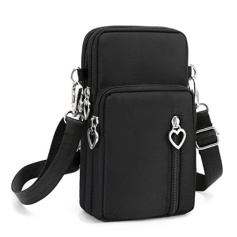Cross-border 2023 new Korean style mobile phone bag women's messenger bag mobile phone bag crossbody coin purse vertical mini bag
