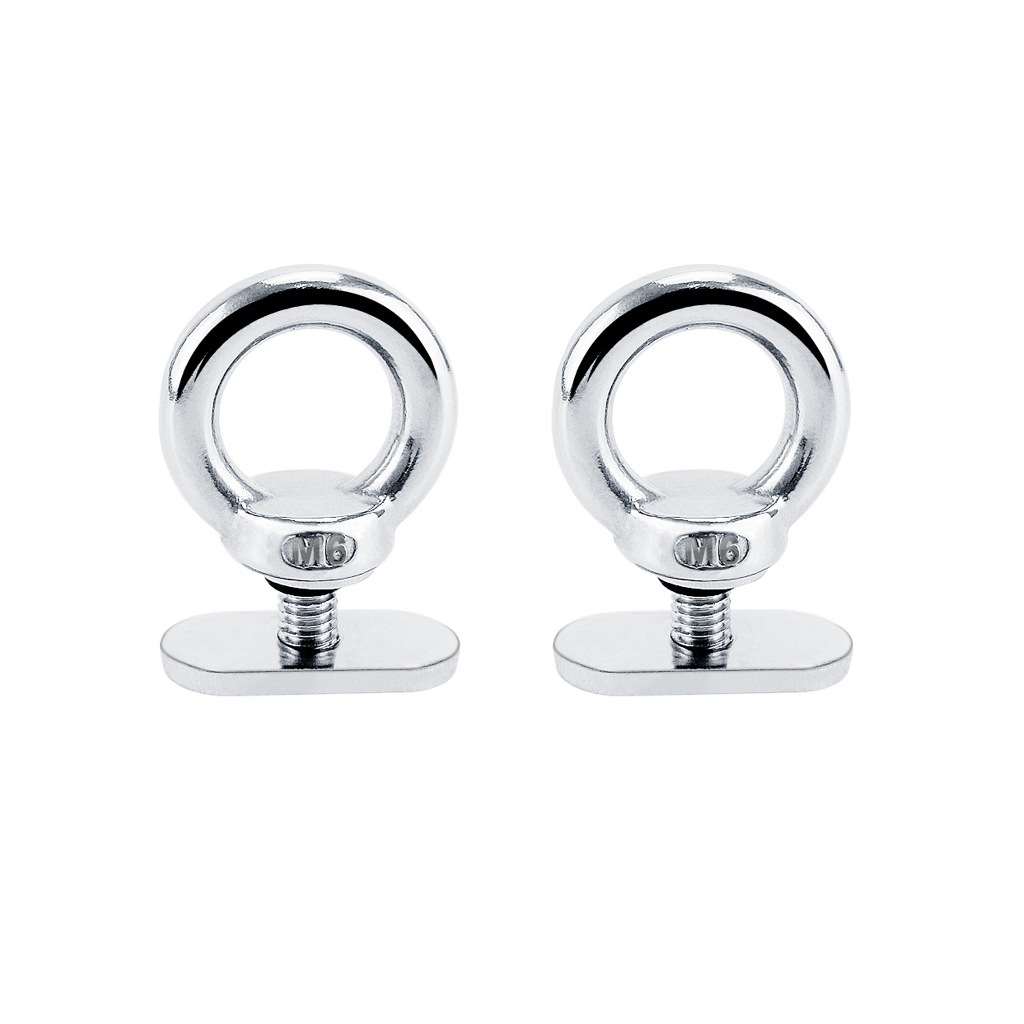 Cross-border 316 stainless steel slide rail rail lifting ring screw nut kayak canoe Marine modification hardware