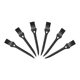 Spot supply plastic small brush nylon small brush cleaning brush plastic brush soft brush tool brush keyboard brush