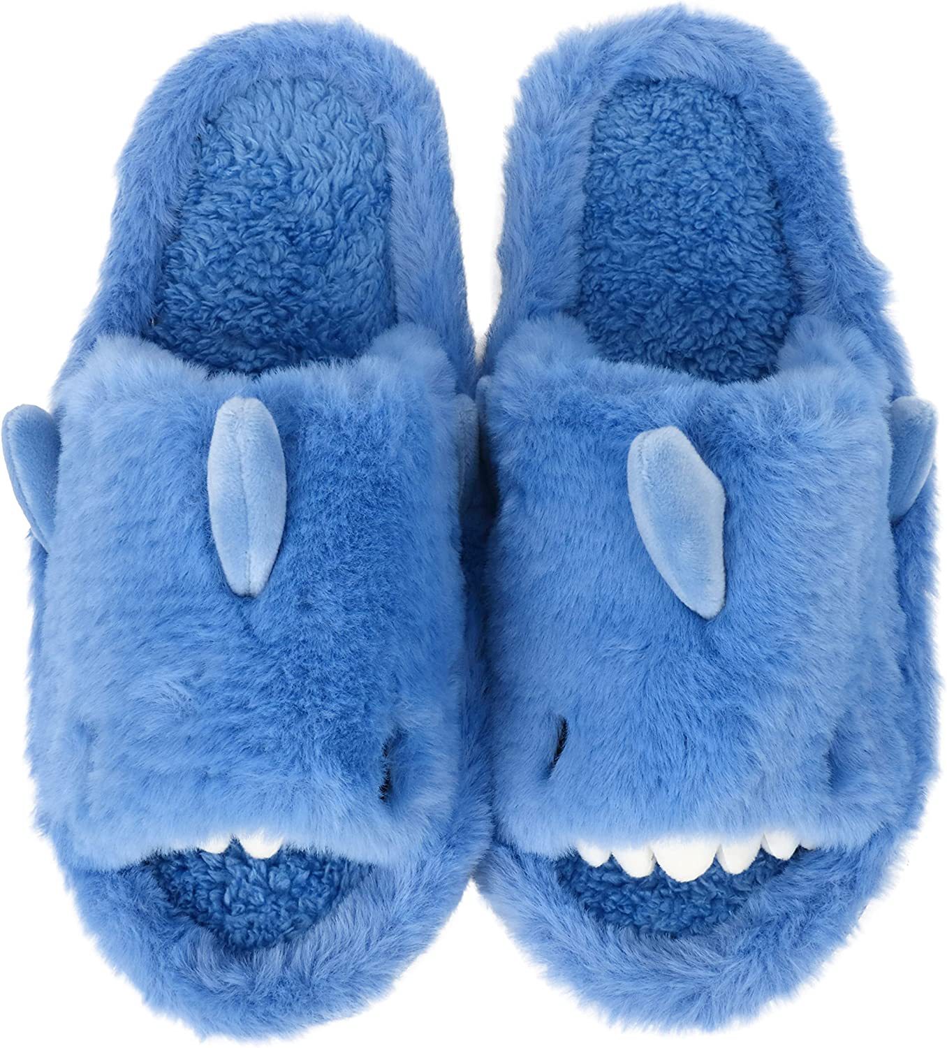 Foreign Trade shark Cotton Slippers Women's Winter Couple Home Indoor Men and Women's Opening Slippers shark