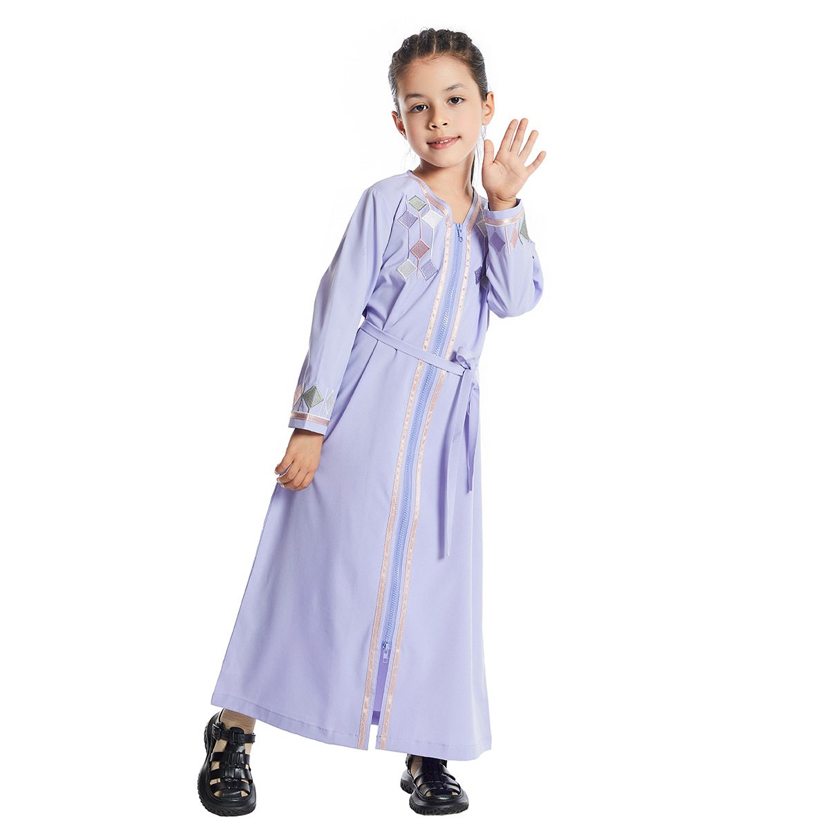 Factory spot Southeast Asian girls embroidered dress TH623, Amazon AliExpress EBAY shrimp skin hot sale