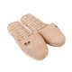 Handmade cattail sandals for men and women home slippers non-slip cotton linen walking sandals indoor floor sandals