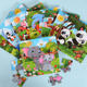 16 cartoon plane jigsaw puzzle wholesale baby early education puzzle development boys and girls children building blocks toys