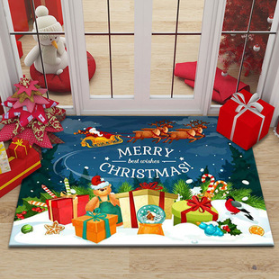 Amazon Christmas Carpet Living Room Red Carpet Festive Holiday Mat Gift Mat Merry Christmas