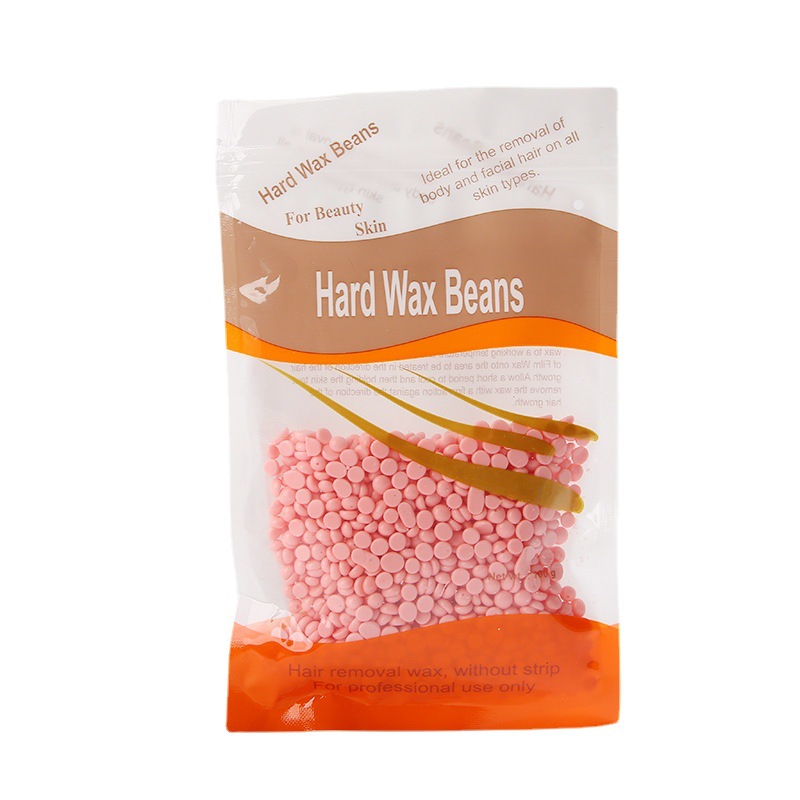 depilatory wax wax bean hard wax beeswax free paper thermal wax therapy cross-border amazon hard wax beans100 g