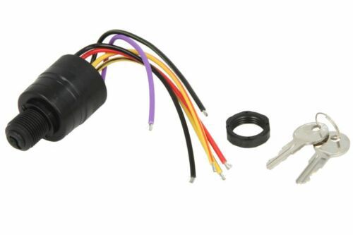 6-wire ignition switch key assembly 17009A2 is used for external ignition of Mercury outboard