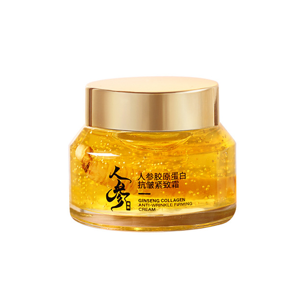 Collagen with ginseng, smoothing cream, anti-wrinkle