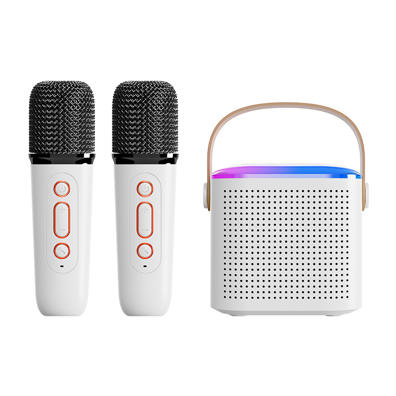 Outdoor portable Bluetooth speaker wireless microphone audio home karaoke Bluetooth Speaker Microphone integrated microphone
