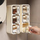 Seasoning box wall-mounted household kitchen salt MSG seasoning jar salt jar seasoning Jar Spice storage box combination suit
