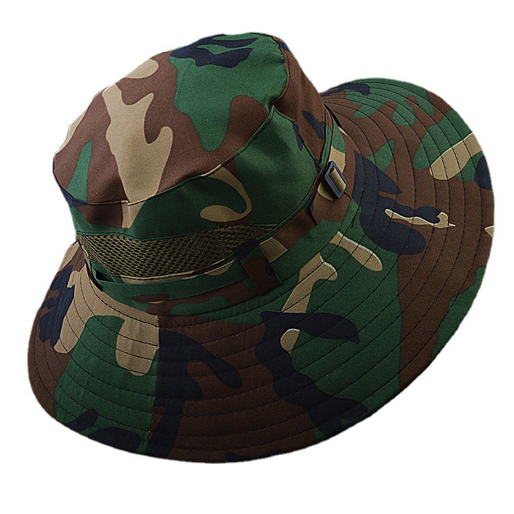 Hat Men's Summer Big Rim Hat Camouflage Fisherman's Hat Sun Protection Face Covering Outdoor Fishing Hat Sun Hat Women's Sun Hat Men's Sun Hat