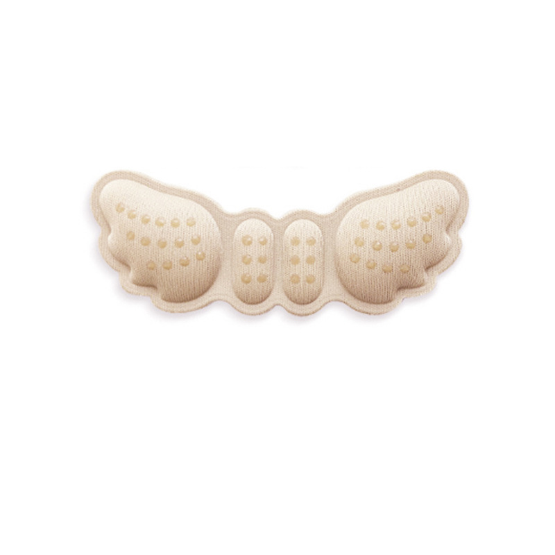 4D butterfly sponge heel insole invisible heel stickers thickened anti-wear foot anti-fall heel high heel insole can be sent on behalf