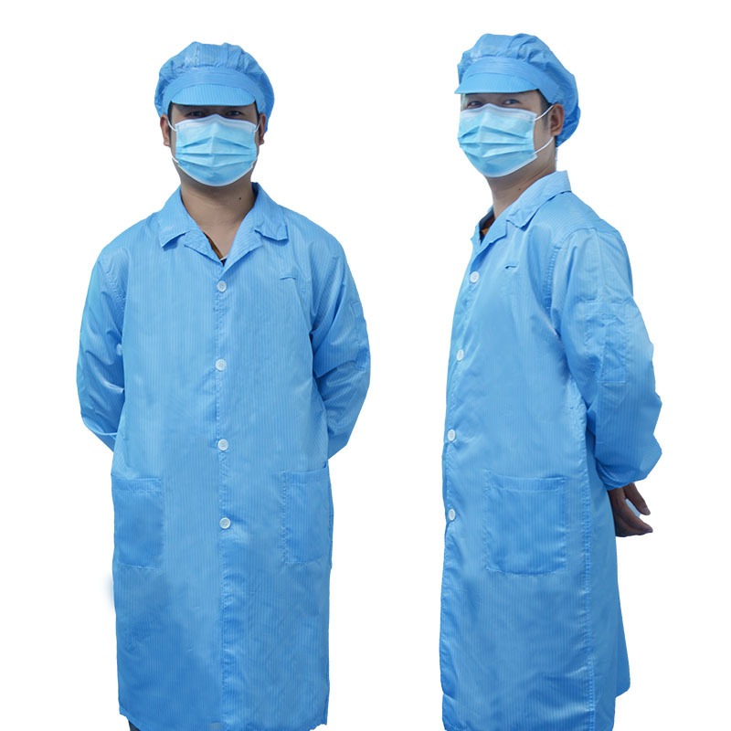 Anti-static gown overalls food workshop factory clean dust-free clothing electrostatic clothing electrostatic clothing anti-static clothing