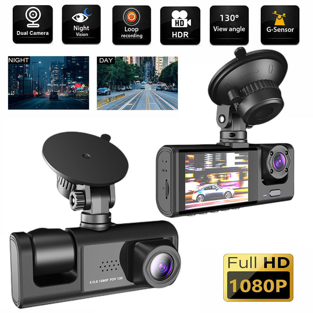 S11 New advantage 2 inch private model driving recorder 3 HD 1080p three lens night vision car DVR