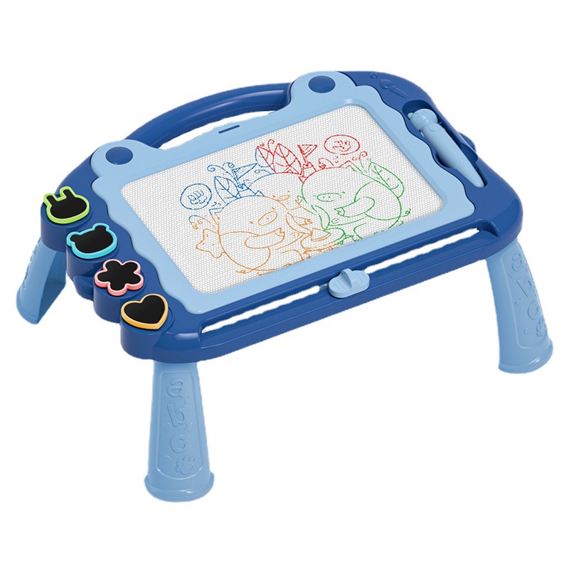 Children's cartoon color magnetic drawing board kindergarten students write erasable writing board graffiti drawing cross-border wholesale