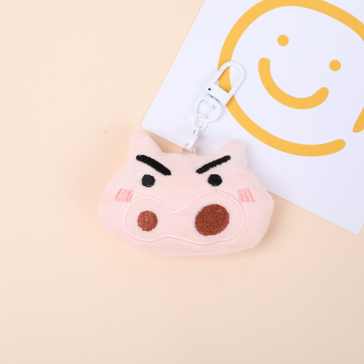 Cartoon Plush Crayon Small New Fat Doodle Left Guard Door Pendant Keychain Clothing Schoolbag Shoes and Socks Crocodile Brooch