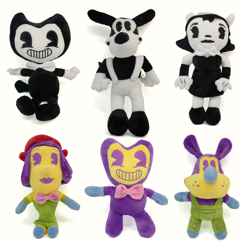 Cross-border Christmas Bandi and ink machine figurine thriller game Bendy and the lnk plush toy