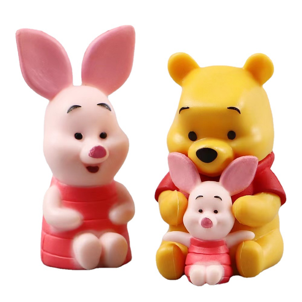 10 bear Pooh bear Tigger owl Diy cute Q version animal egg ball model decoration hand office