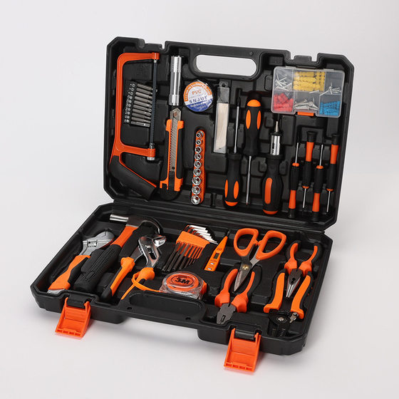 New comprehensive hardware toolbox set household manual combination tool set wrench screwdriver car repair