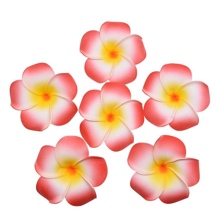 Color Plumerosa Hair Clip Hair Accessories Flower Hair Accessories Decoration Seaside Holiday Flower Simulation Gift Accessories Plumerosa Flower