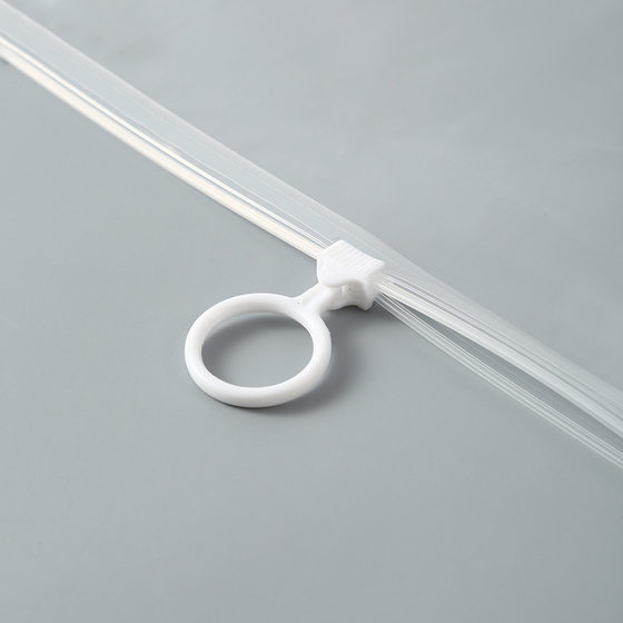 New PE transparent pull ring bag socks clothing bag office pencil bag waterproof storage bag source factory wholesale