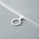 New PE transparent pull ring bag socks clothing bag office pencil bag waterproof storage bag source factory wholesale