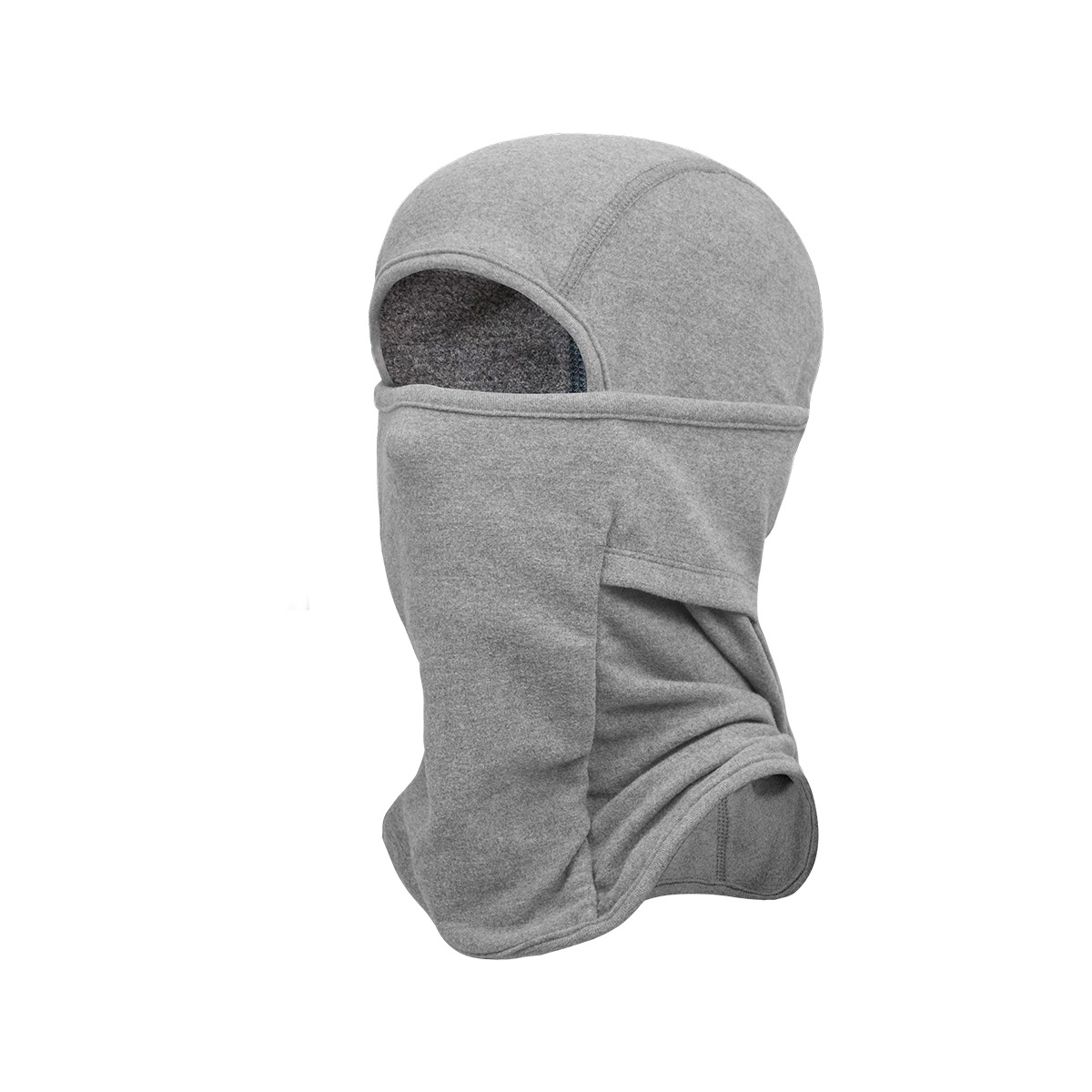 Cross-border winter thermal mask face protection scarf windproof cold-proof integrated thickened fleece headgear riding ski hat