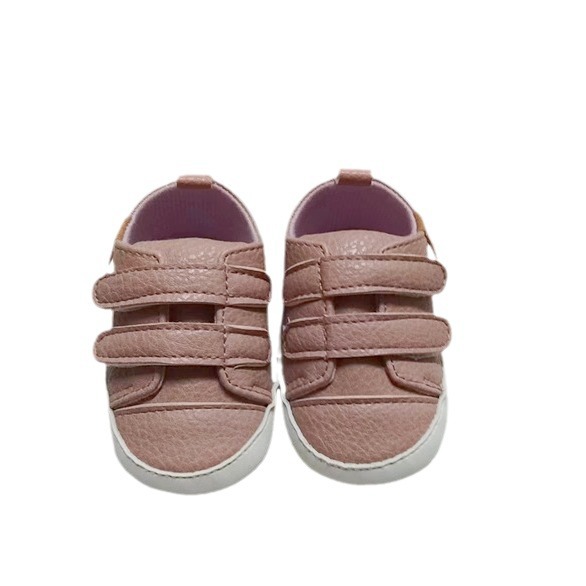 Spring and autumn summer double hook and loop 0-1 year old baby shoes rubber bottom shoes non-slip baby shoes wholesale