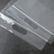 Transparent Portable Self-sealing Bag in stock Frosted Bag Plastic Cartilage Packaging Bag Clothing Scarf PE Chain Patch Strand Bag