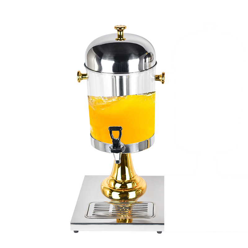 Beer machine 8L juice machine single head double head three head Self-Service milk beverage machine soy sauce dispenser juice tripod