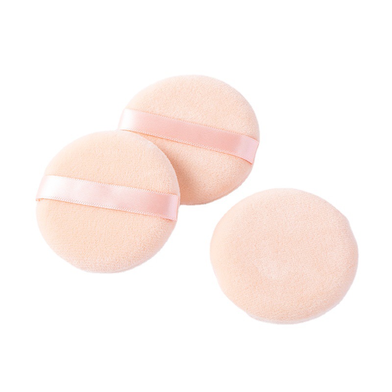 Powder puff diameter 25cm-9cm Crystal soft dry powder puff large makeup honey powder puff round short velvet powder cake