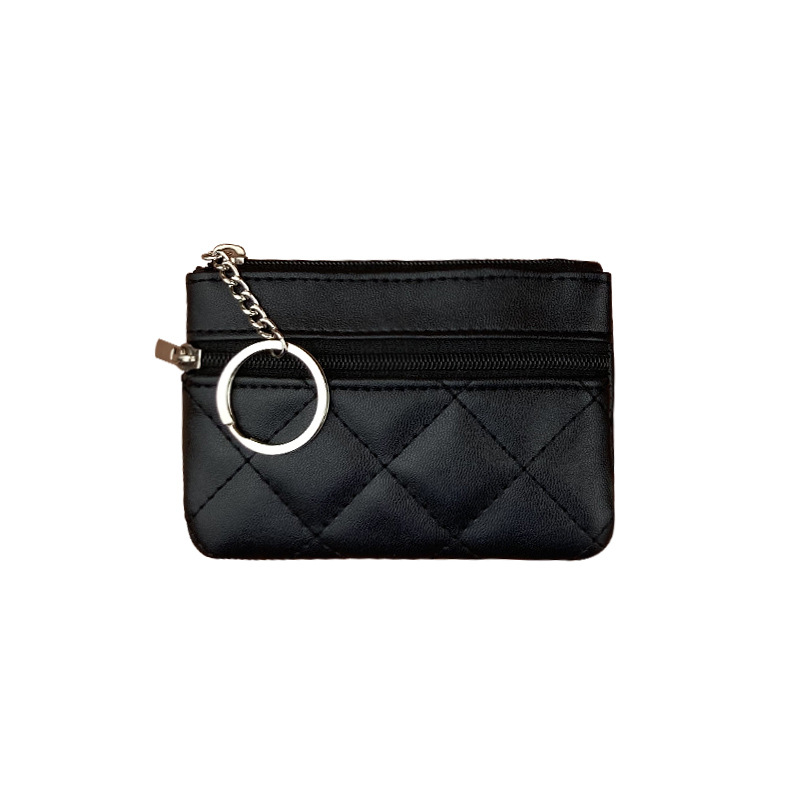 2022 New Arrival Rhomboid Card Holder Short Women's Korean Style Coin Purse Large Capacity Multi-Card Zipper Wallet_voghion.com