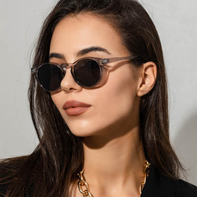 New Retro Small Frame Star Sunglasses Men and Women European and American Street Pat Rice Nails Sunglasses Trend Korean Style Glasses s21244