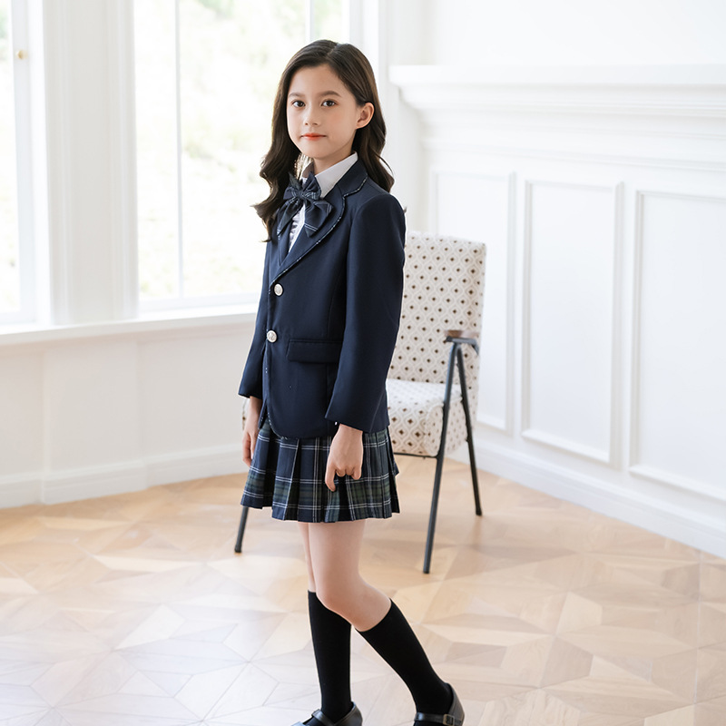 Children's school uniforms new spring and autumn British style kindergarten uniforms performance suits class uniforms school uniforms factory wholesale