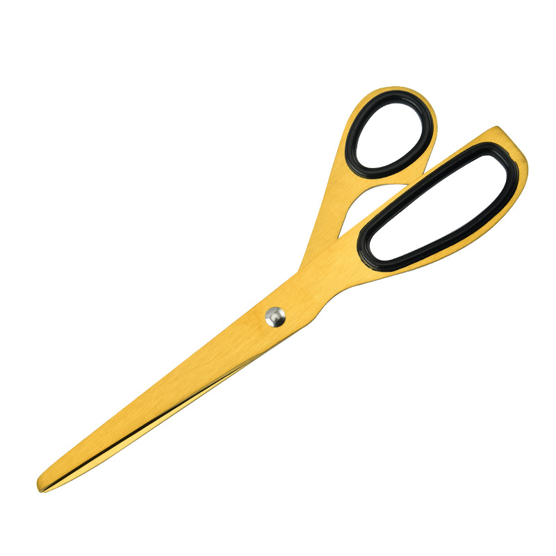 Nordic Scissors Asymmetric Scissors Golden Office Scissors ins Opening Cutting Festive Scissors