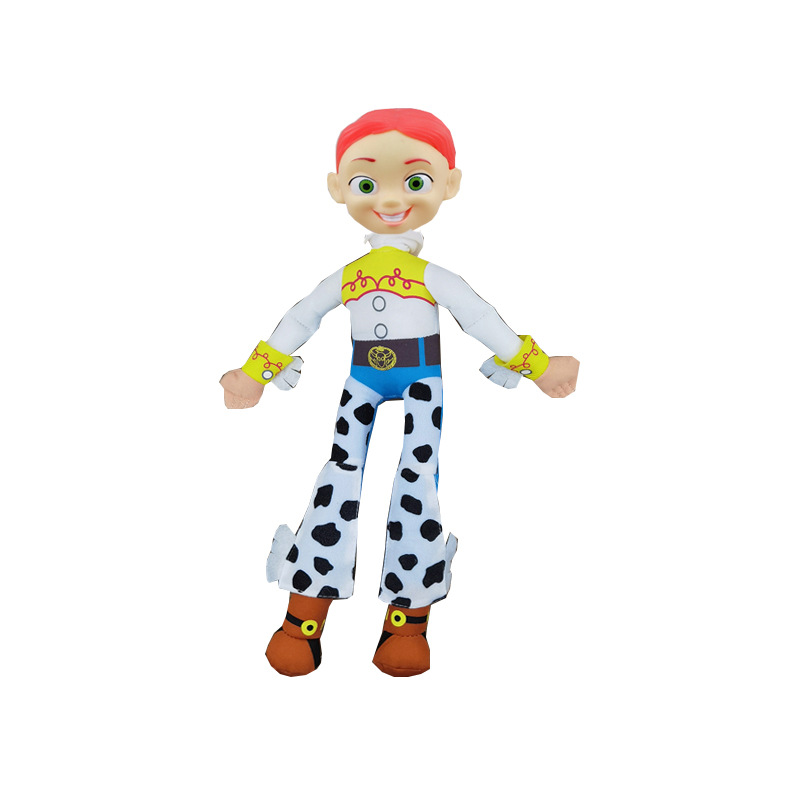 Rubber Head Woody Soft Toy Toy Story Woody Sheriff Trish Rubber Head Cowboy Hood Buzz