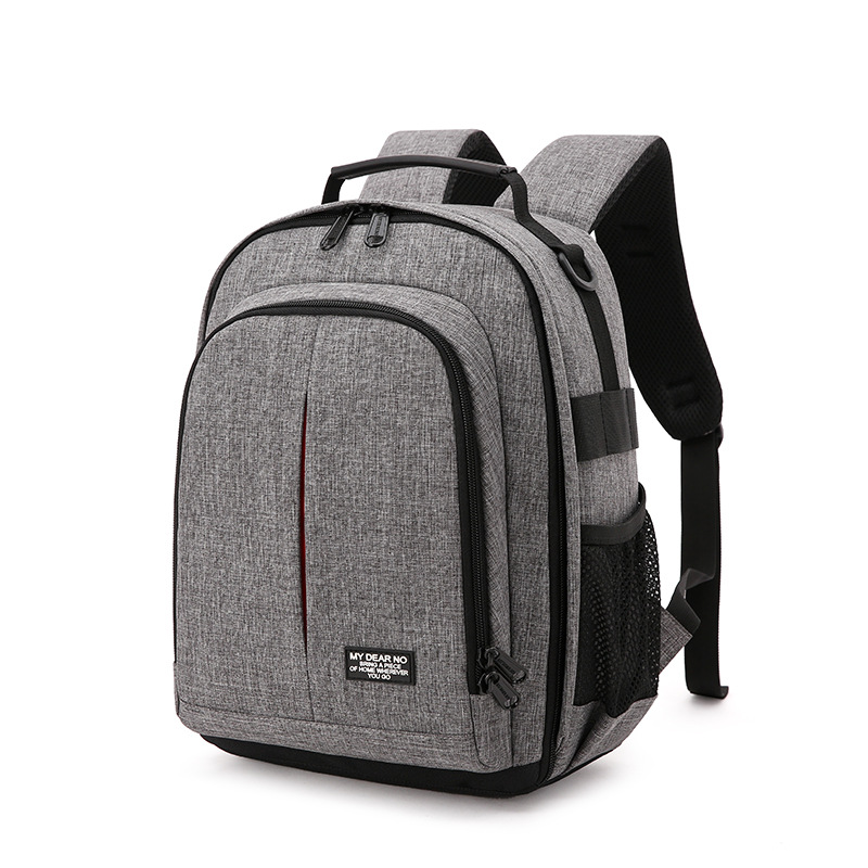 [Cross-border Explosions] SLR Double Shoulder Camera Bag Waterproof Small Photography Bag Outdoor Leisure Backpack