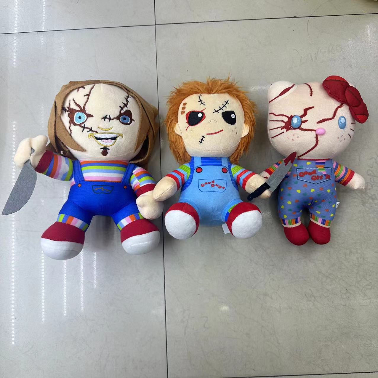Halloween Creative Plush Toy Clown Ghost Baby Chucky Chucky Plush Doll