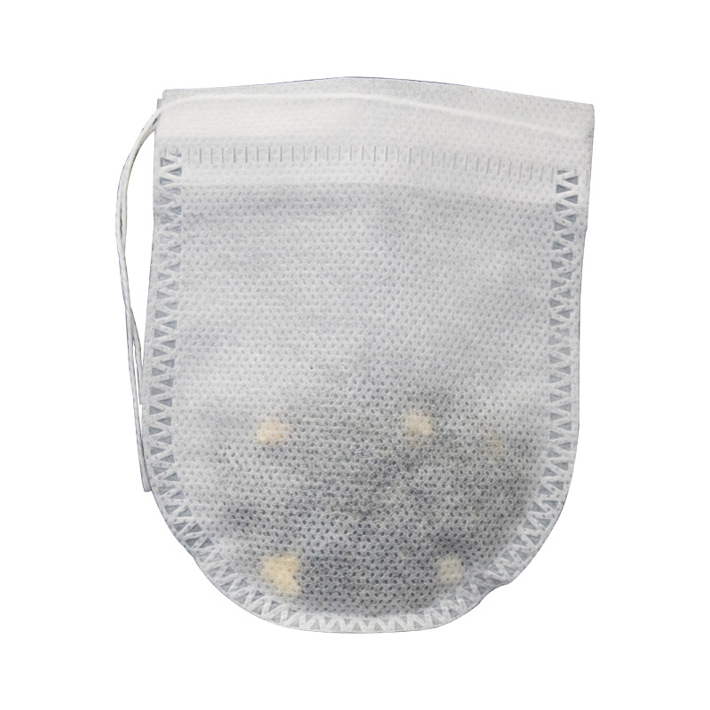 Non-woven bag 8*10cm semicircular drawn halogen bag tea bag seasoning bag decocting bag slag filter bag