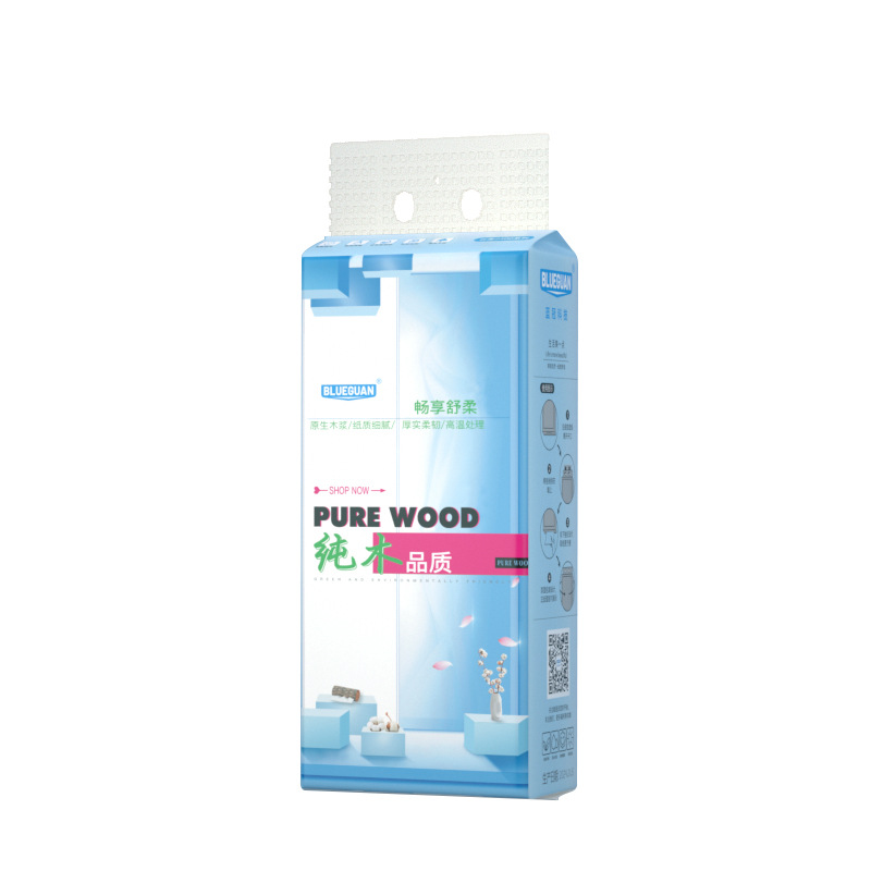 Tissue tissue large box factory wholesale tissue hanging thick tissue facial tissue large bag tissue household sanitary tissue