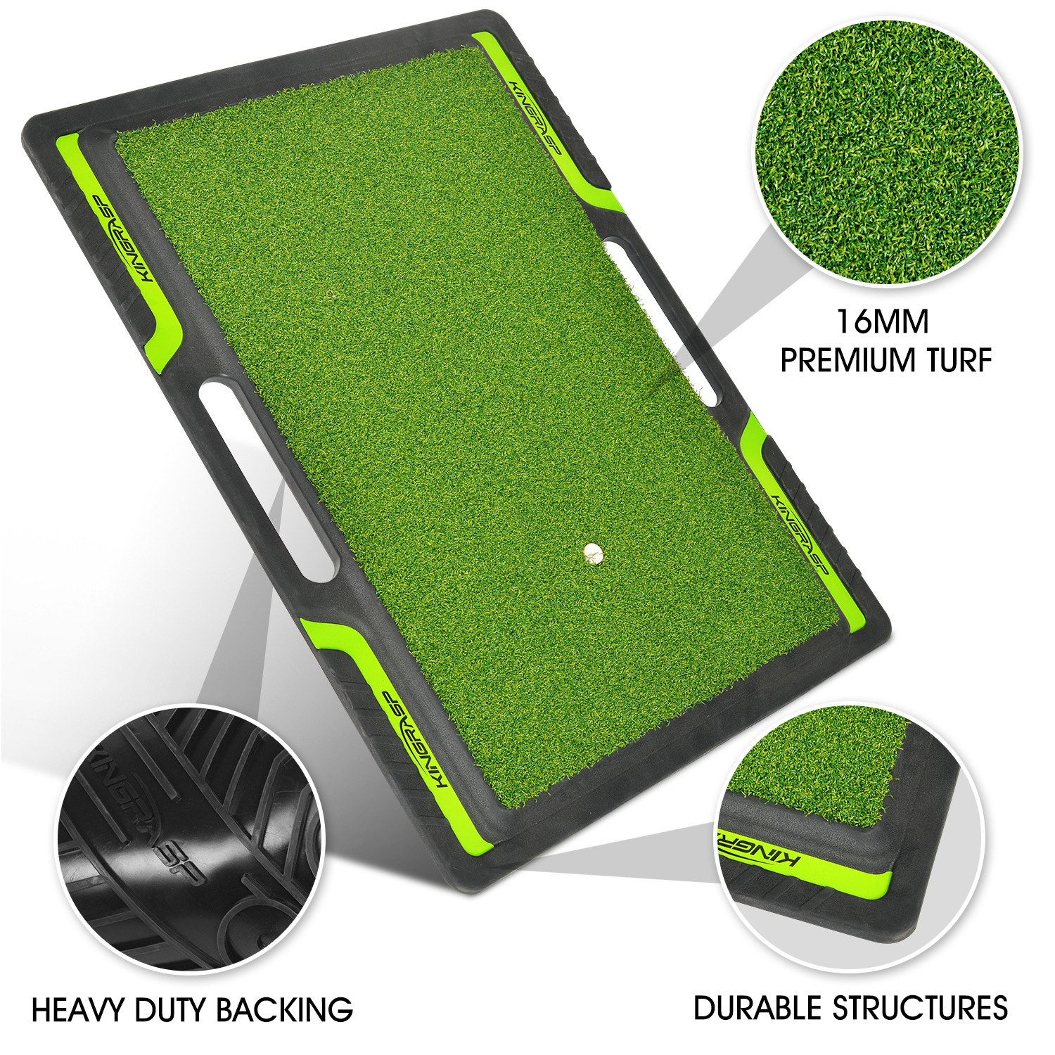 Factory wholesale KINGRASP indoor swing ball pad accessories practice supplies indoor golf pad