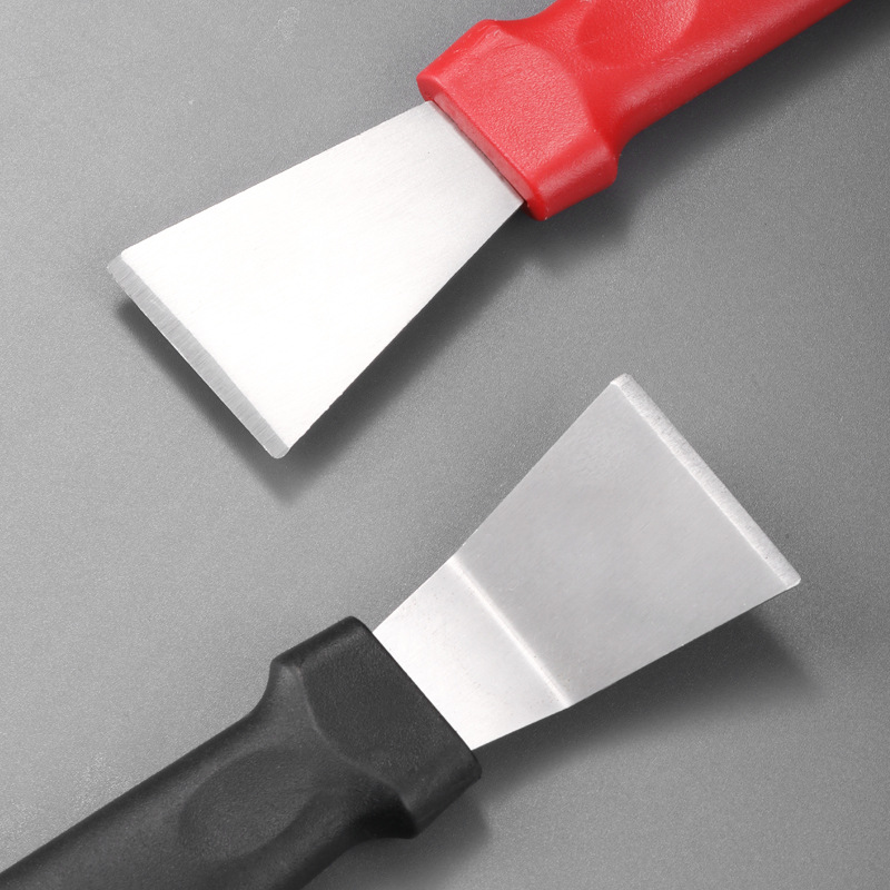 Fume shovel stainless steel cleaning blade scraper kitchen hood decontamination tool multi-function putty knife wholesale