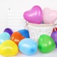 Heart-shaped balloon (100 mixed colors)