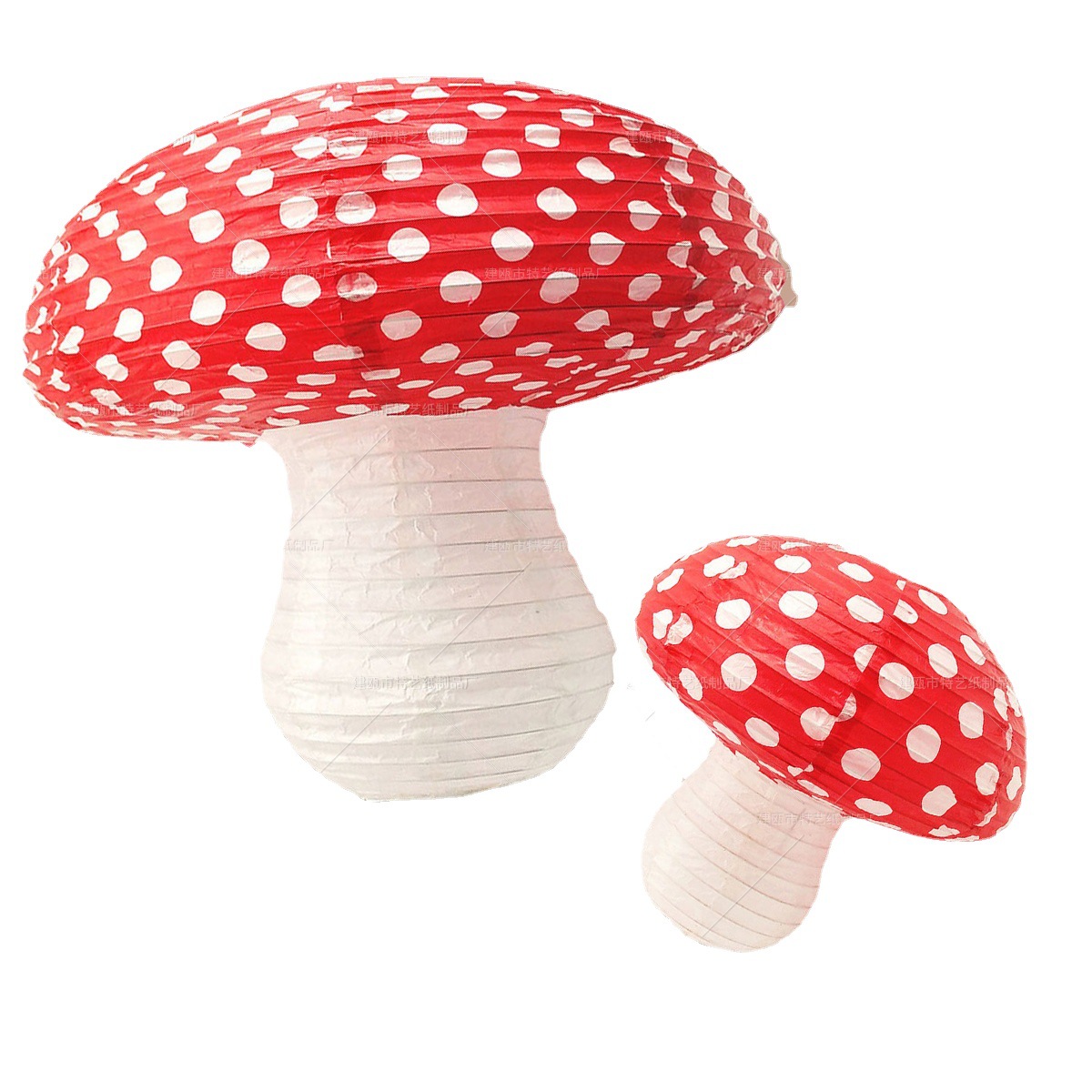 Creative 3D Mushroom Paper Lantern Kindergarten Children's Birthday Party Layout Props Decorative Supplies diy Lantern