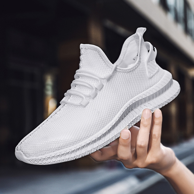 2024 Four Seasons Mesh Sport Men's Shoes Trendy Leg Men's and Women's sneaker Mesh Lightweight Sports Casual Shoes