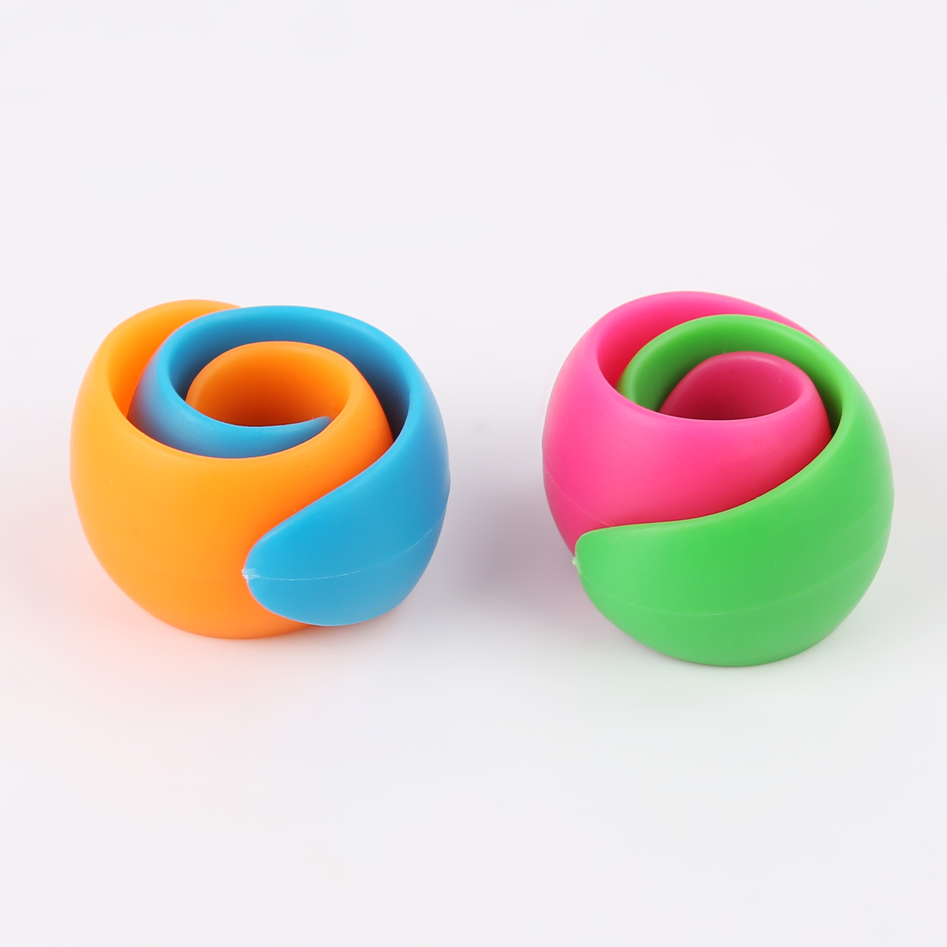 Silicone bobbin clip small roll color elastic silk thread storage thread head cross stitch large roll manual DIY spool fixed