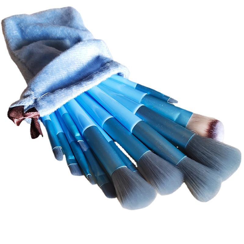 Makeup Brush Full Set Wholesale Beauty Tools Foundation Brush Fiber Soft Wool Makeup Brush Set Beauty Tools 13 Pack
