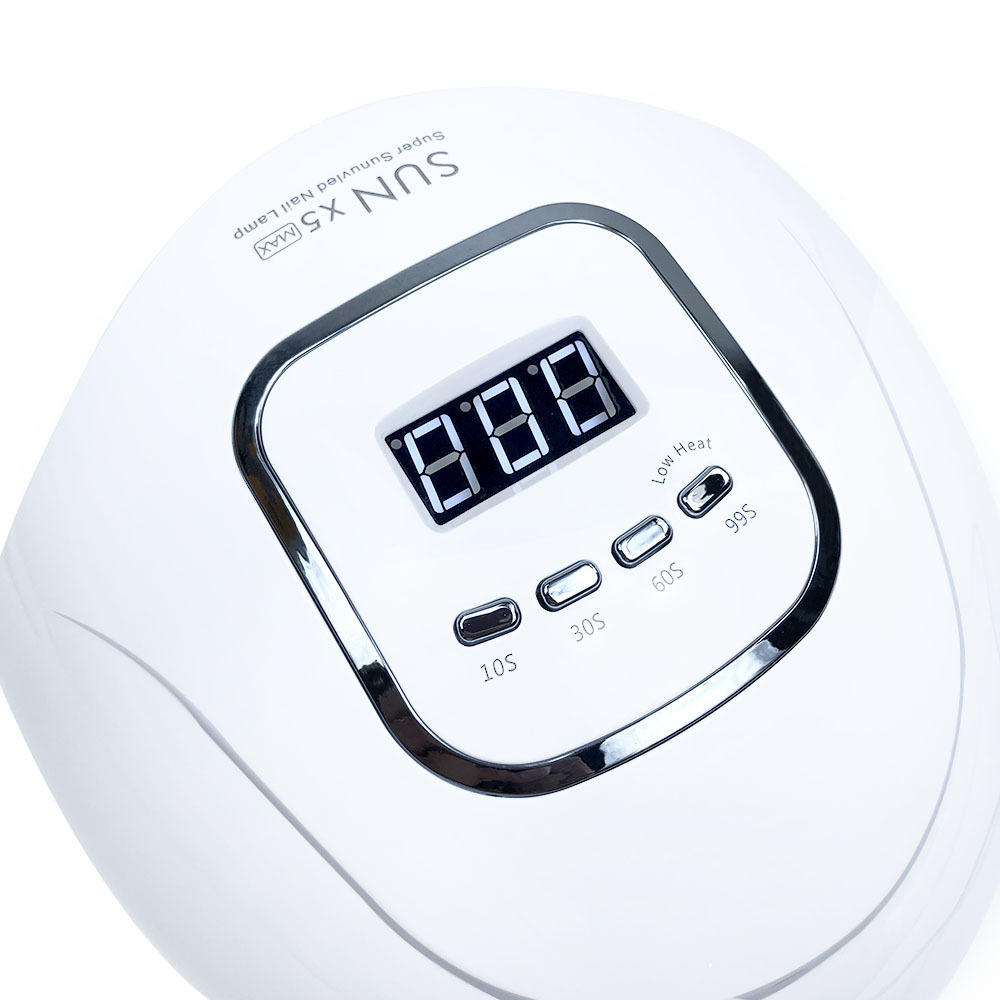 新款SUNX5MAX美甲燈300W光療機LED指甲烘乾機迷你家用指甲UV烤燈