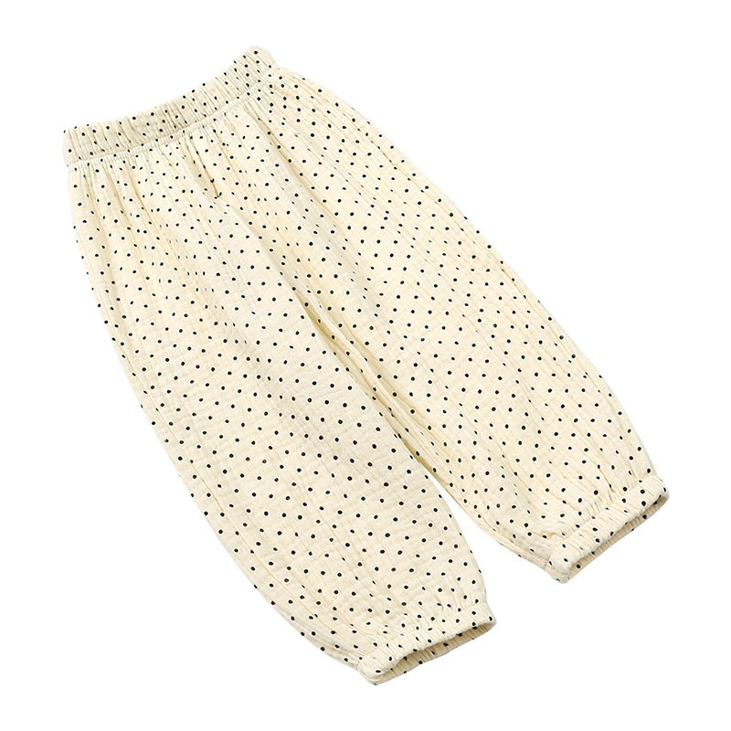 Korean-style Baby Anti-mosquito Pants 2024 Spring and Summer Thin Cotton Bloomers for Boys and Girls Loose All-match Trousers