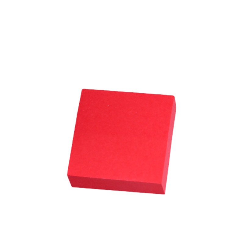 Wholesale student ins mini note paper color small square sticky notes self-adhesive index stickers fluorescent paper N times stickers